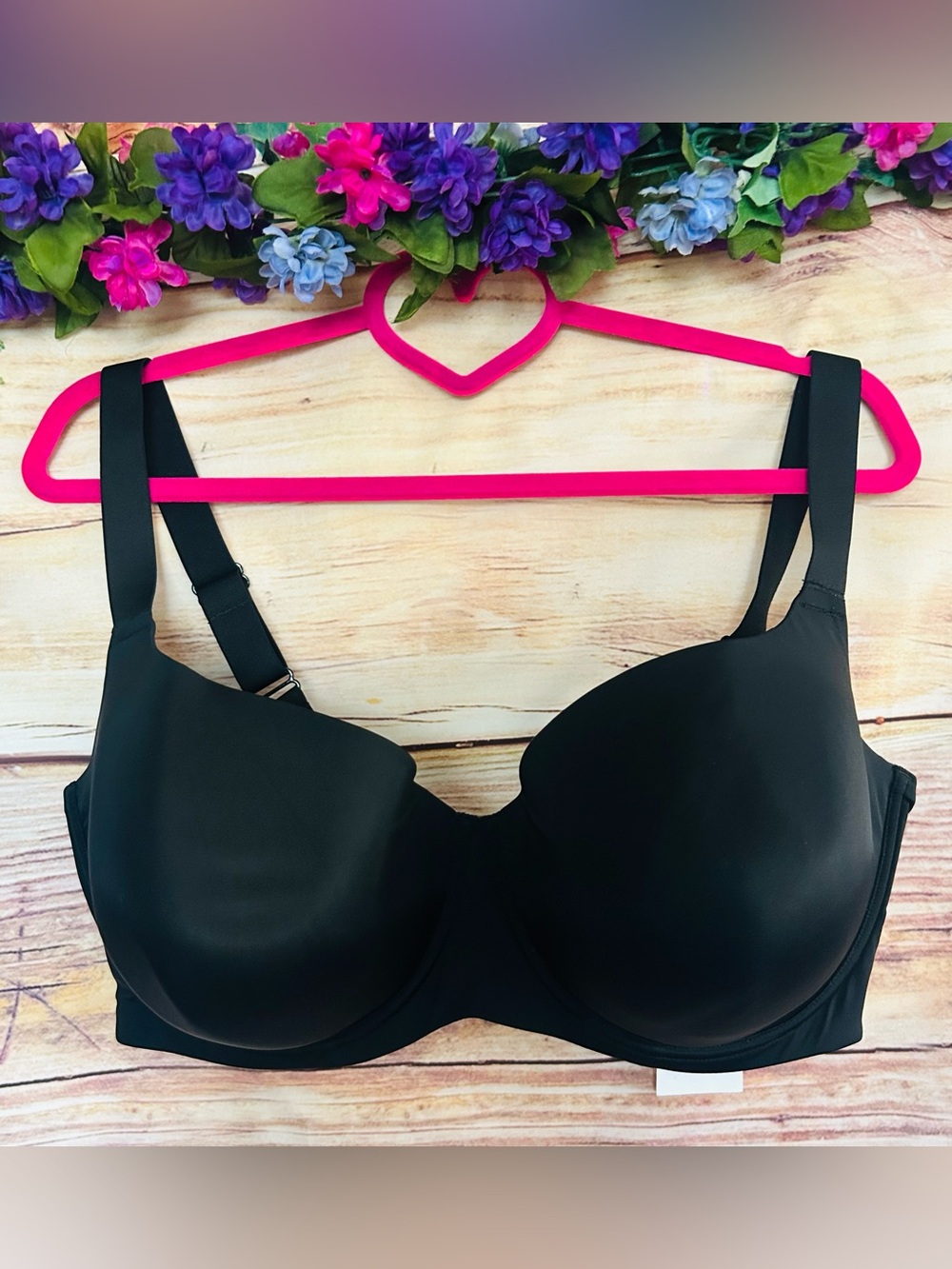 HSIA Women’s Plus Black Lightly Lined Underwire Bra Size 40I NWT